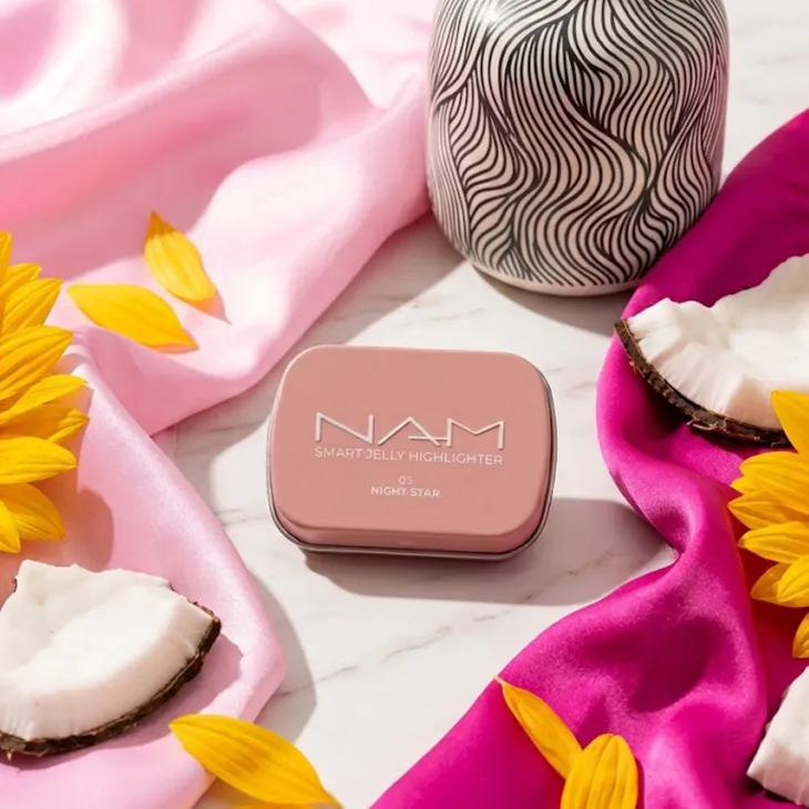 NAM Smart Jelly Highlighter rozświetlacz do twarzy w formule galaretki 03 Night Star 10 g