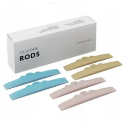 Nanolash Silicone Rods wałeczki silikonowe do liftingu i laminacji rzęs 3 pary