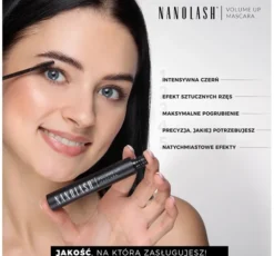NANOLASH VOLUME UP MASCARA POGRUBIAJĄCY TUSZ DO RZĘS 10ML