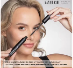 NANOLASH VOLUME UP MASCARA POGRUBIAJĄCY TUSZ DO RZĘS 10ML