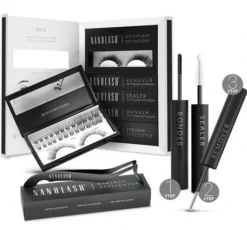 Nanolash zestaw startowy do robienia rzęs bondingowych Harmony Black