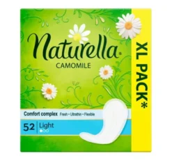 Naturella Camomile Light wkładki higieniczne 52 sztuki