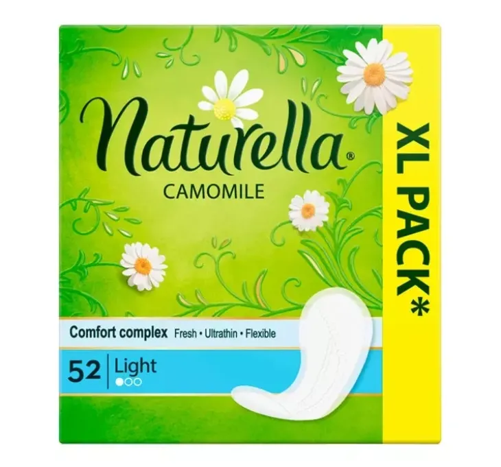 Naturella Camomile Light wkładki higieniczne 52 sztuki