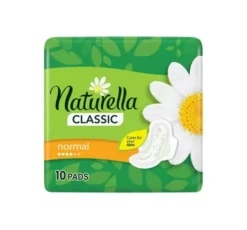Naturella Classic Normal podpaski higieniczne ze skrzydełkami 10 szt