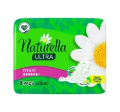 NATURELLA ULTRA MAXI 28 CM PODPASKI HIGIENICZNE ZE SKRZYDEŁKAMI 8 SZTUK