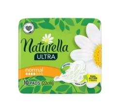 NATURELLA ULTRA NORMAL 22 CM PODPASKI HIGIENICZNE ZE SKRZYDEŁKAMI 10 SZTUK