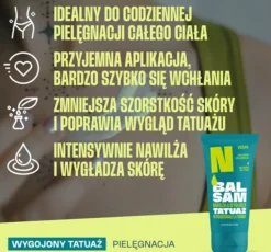 Neba nawilżająco-wygładzający balsam do ciała i tatuażu 200 ml