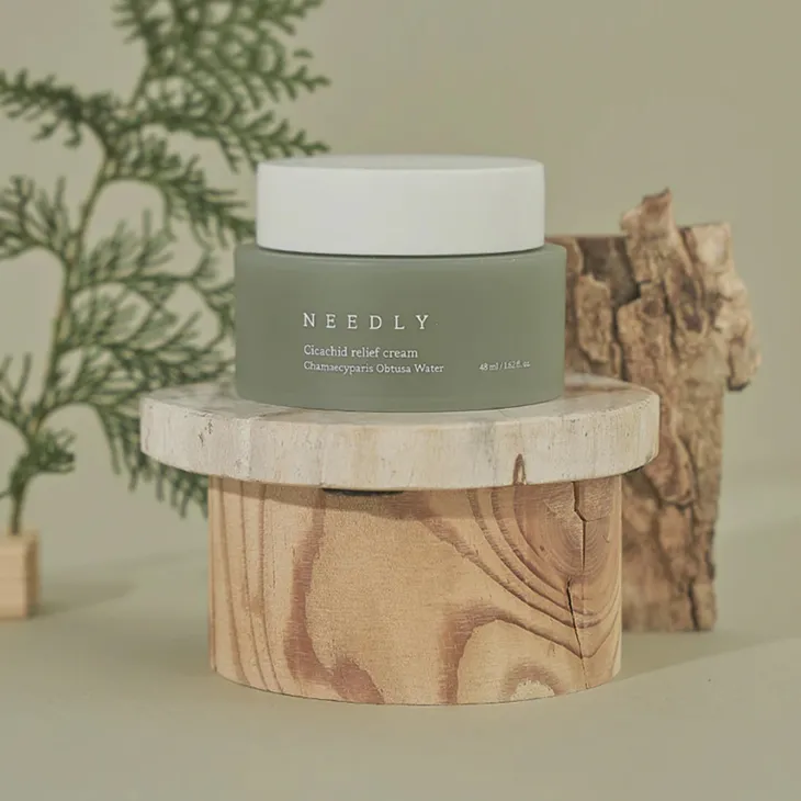 Needly Cicachid Relief Cream łagodzący krem nawilżający do twarzy 48 ml