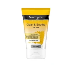Neutrogena Clear & Soothe Clay Mask maska do twarzy z kurkumą i kwasem salicylowym 50ml