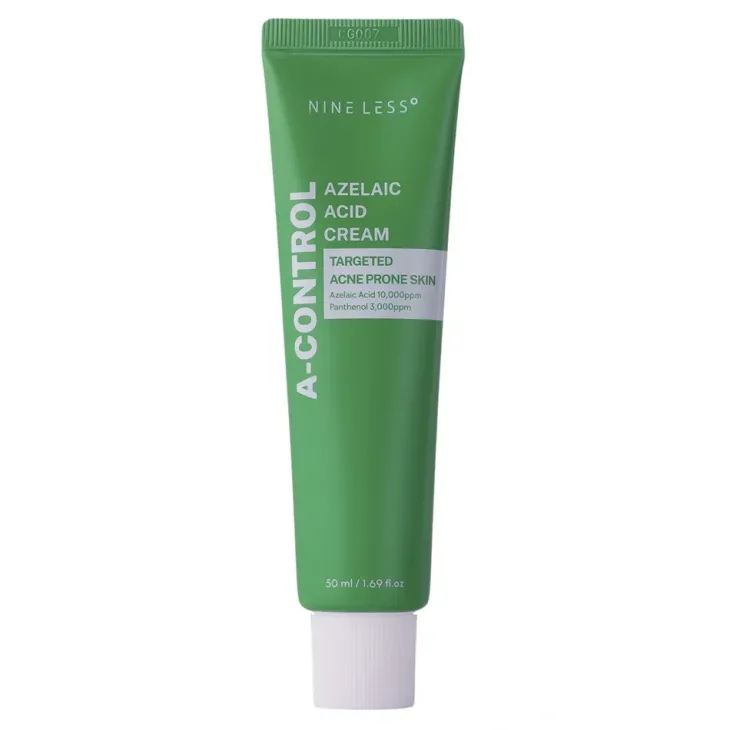 Nine Less A-Control Azelaic Acid Cream krem do twarzy z kwasem azelainowym 50 ml