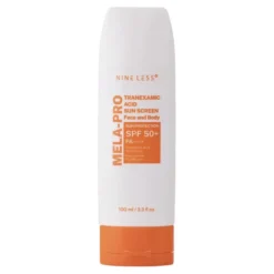 Nine Less Mela-Pro Tranexamic Acid Sun Screen krem do twarzy z filtrem przeciwsłonecznym SPF50+ PA++++ 100 ml