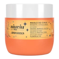 Niuviu by So!Flow x Babasierzuca bogate i otulające masło do ciała skóra bardzo sucha Pumpkin Pie 200 ml
