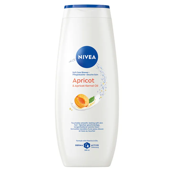 NIVEA Apricot&Apricot Seed Oil pielęgnujący żel pod prysznic o zapachu kwiatów moreli 500 ml