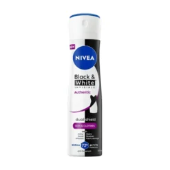 NIVEA Black & White Invisible Authentic antyperspirant w sprayu 150 ml