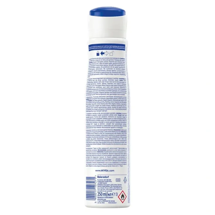 NIVEA Black & White Invisible Authentic antyperspirant w sprayu 250 ml