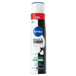 NIVEA Black&White Invisible Fresh antyperspirant w sprayu dla kobiet 250 ml