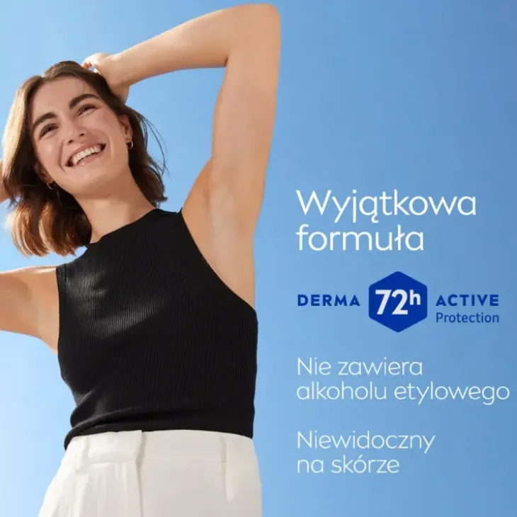 NIVEA Black&White Invisible Pure antyperspirant w sprayu dla kobiet 250 ml
