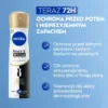 NIVEA Black&White Invisible Silky antyperspirant w sprayu dla kobiet 150 ml