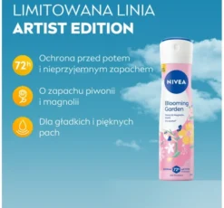 NIVEA Blooming Garden antyperspirant w sprayu dla kobiet 150 ml