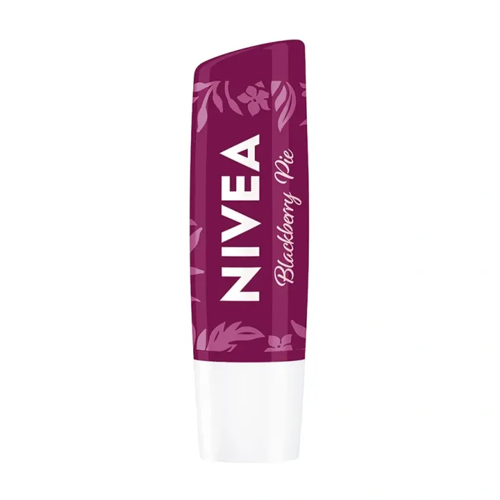 NIVEA Bridgerton Edition pielęgnująca pomadka do ust Blackberry Pie Kate & Anthony 4,8 g