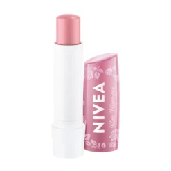 NIVEA Bridgerton Edition pielęgnująca pomadka do ust Rose Meringue Daphne & Simon 4,8 g