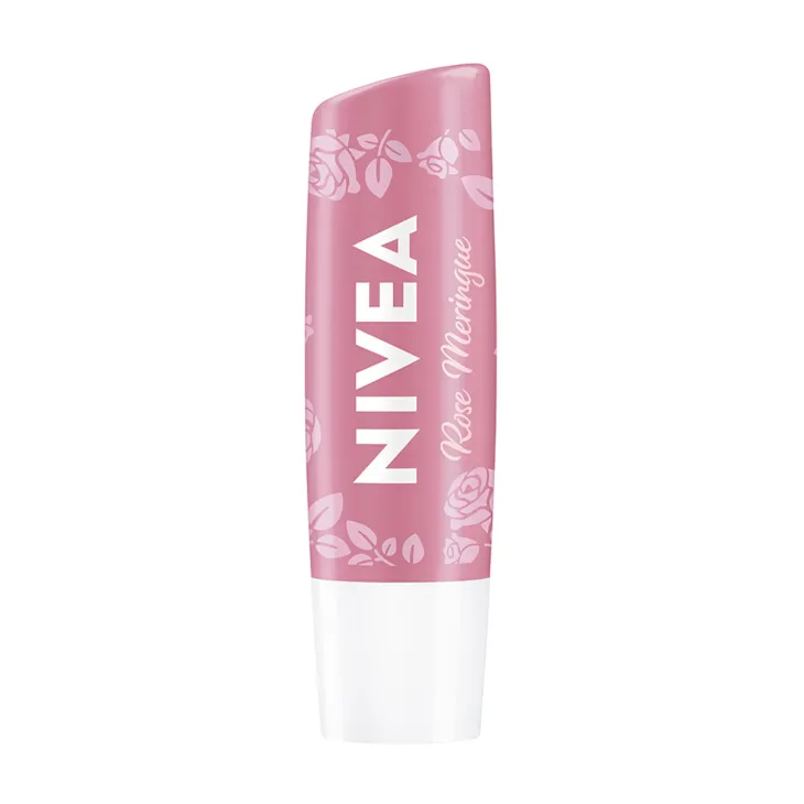 NIVEA Bridgerton Edition pielęgnująca pomadka do ust Rose Meringue Daphne & Simon 4,8 g