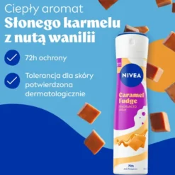 NIVEA Caramel Fudge perfumowany antyperspirant w sprayu 150 ml