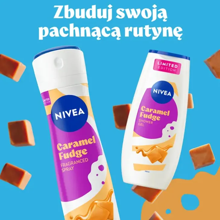 NIVEA Caramel Fudge perfumowany antyperspirant w sprayu 150 ml