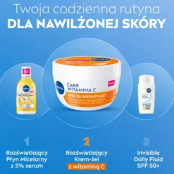 NIVEA Care Witamina C krem-żel rozświetlający do twarzy 100 ml