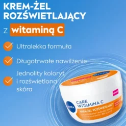 NIVEA Care Witamina C krem-żel rozświetlający do twarzy 100 ml