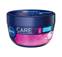 NIVEA Care 7w1 ultra-lekki krem do twarzy na noc 100 ml