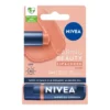 NIVEA Caring Beauty pielęgnująca pomadka do ust i policzków 3w1 Nude 4,8 g