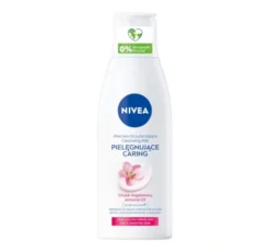 NIVEA Caring mleczko oczyszczające pielęgnujące do cery suchej i wrażliwej 200 ml