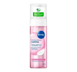 NIVEA Caring pielęgnująca pianka do oczyszczania twarzy 150 ml