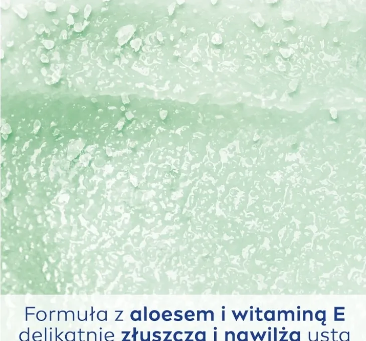 NIVEA Caring Scrub Super Soft pielęgnujący peeling do ust Aloes 4,8 g