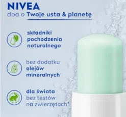 NIVEA Caring Scrub Super Soft pielęgnujący peeling do ust Aloes 4,8 g