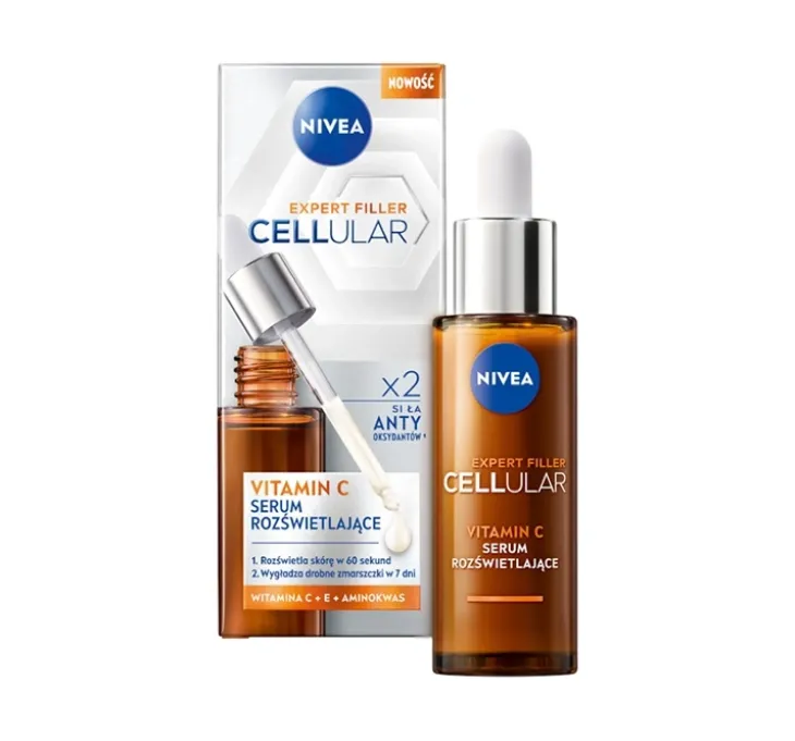 NIVEA Cellular Expert Filler Vitamin C serum rozświetlające do twarzy 30 ml