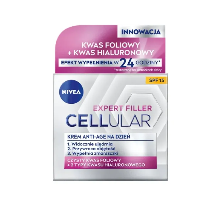 NIVEA Cellular Expert Filler krem do twarzy anti-age na dzień SPF15 50 ml
