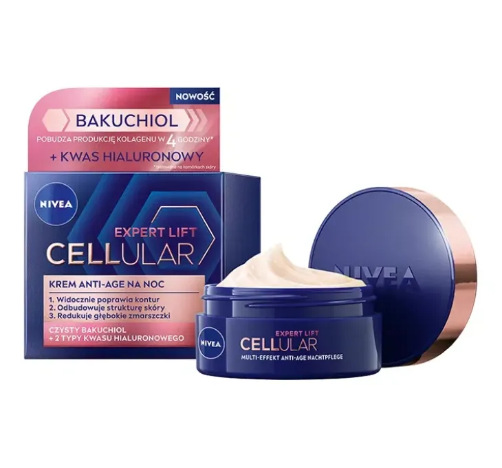 NIVEA Cellular Expert Lift krem do twarzy anti-age na noc 50 ml