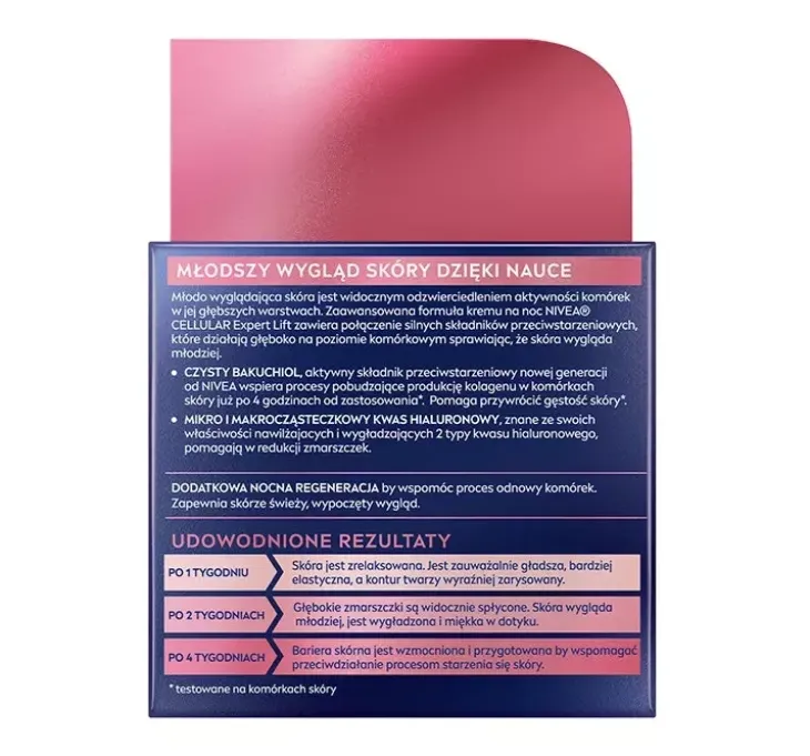 NIVEA Cellular Expert Lift krem do twarzy anti-age na noc 50 ml