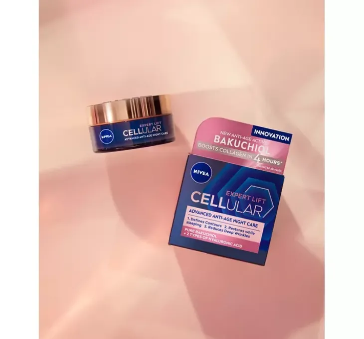 NIVEA Cellular Expert Lift krem do twarzy anti-age na noc 50 ml