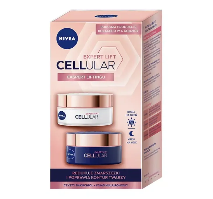 NIVEA Cellular Expert Lift 2 Pack krem na dzień 50 ml + krem na noc 50 ml