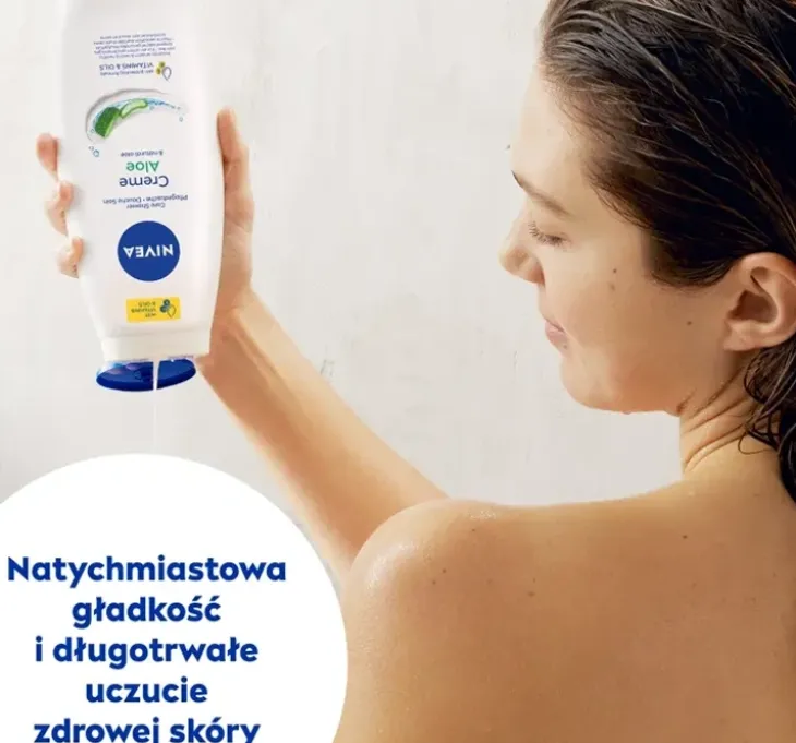 NIVEA Creme Aloe delikatny żel pod prysznic 750 ml