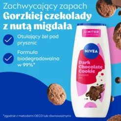 NIVEA Dark Chocolate Cookie żel pod prysznic 250 ml
