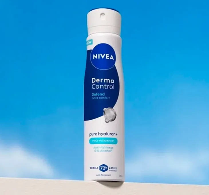 NIVEA Derma Control antyperspirant w sprayu dla kobiet Defend 250 ml