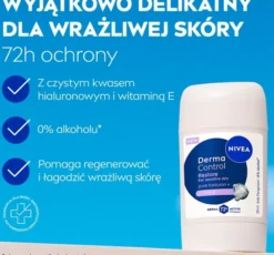 NIVEA Derma Control antyperspirant w sztyfcie dla kobiet Restore 50 ml