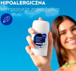 NIVEA Derma Control antyperspirant w sztyfcie dla kobiet Restore 50 ml