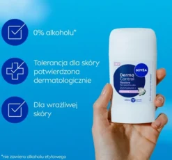 NIVEA Derma Control antyperspirant w sztyfcie dla kobiet Restore 50 ml