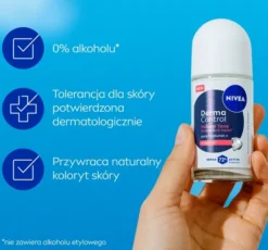 NIVEA Derma Control antyperspirant w kulce dla kobiet Natural Tone 50 ml