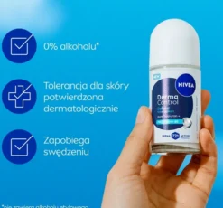 NIVEA Derma Control antyperspirant w kulce dla kobiet Defend 50 ml